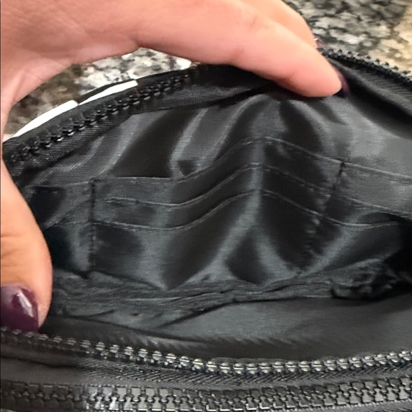 Iris and Rainbow Iris Plus Wallet black and white checkered NWT - Picture 4 of 10